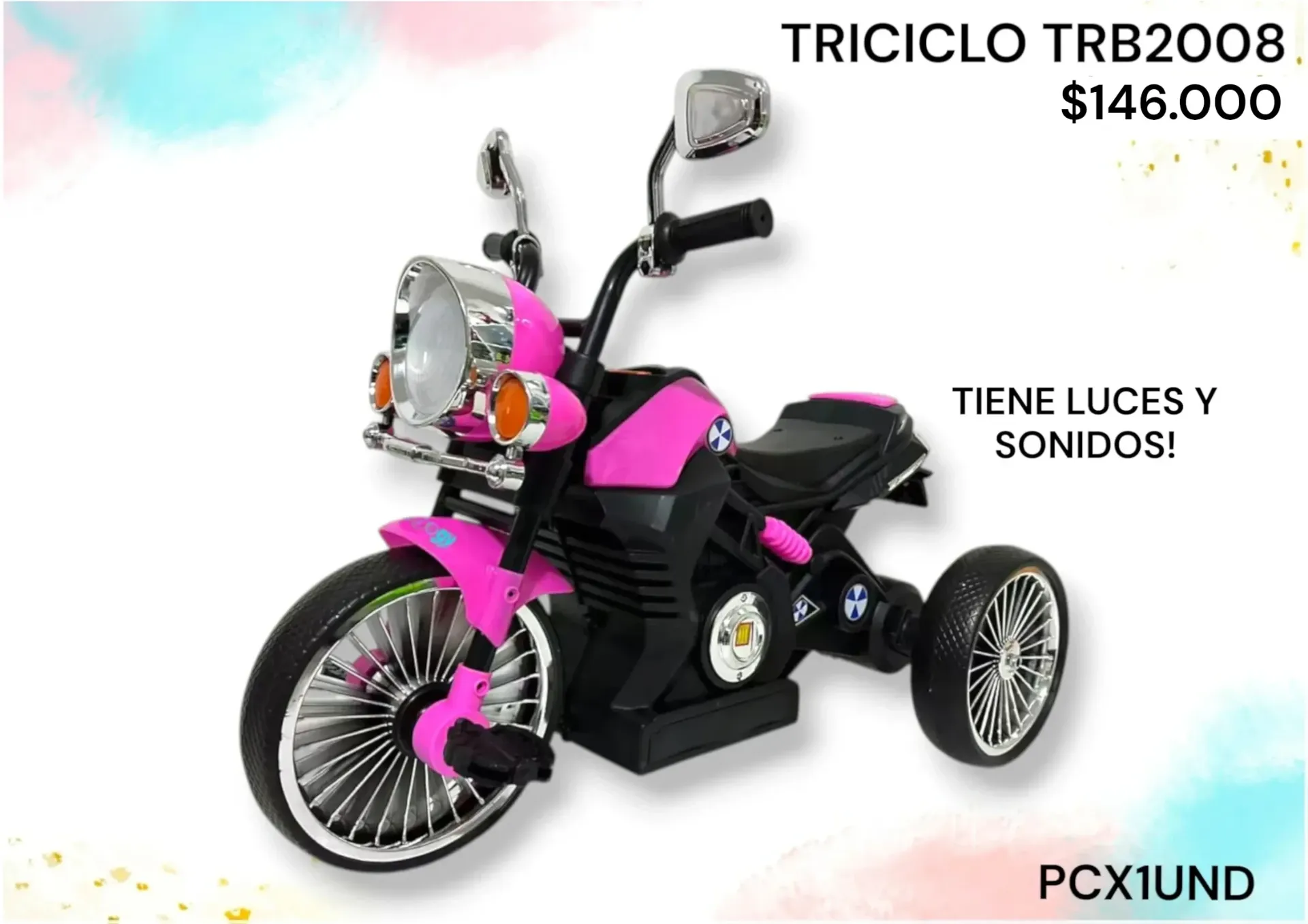 Triciclo Musical  Trb2008 Pcx1Und