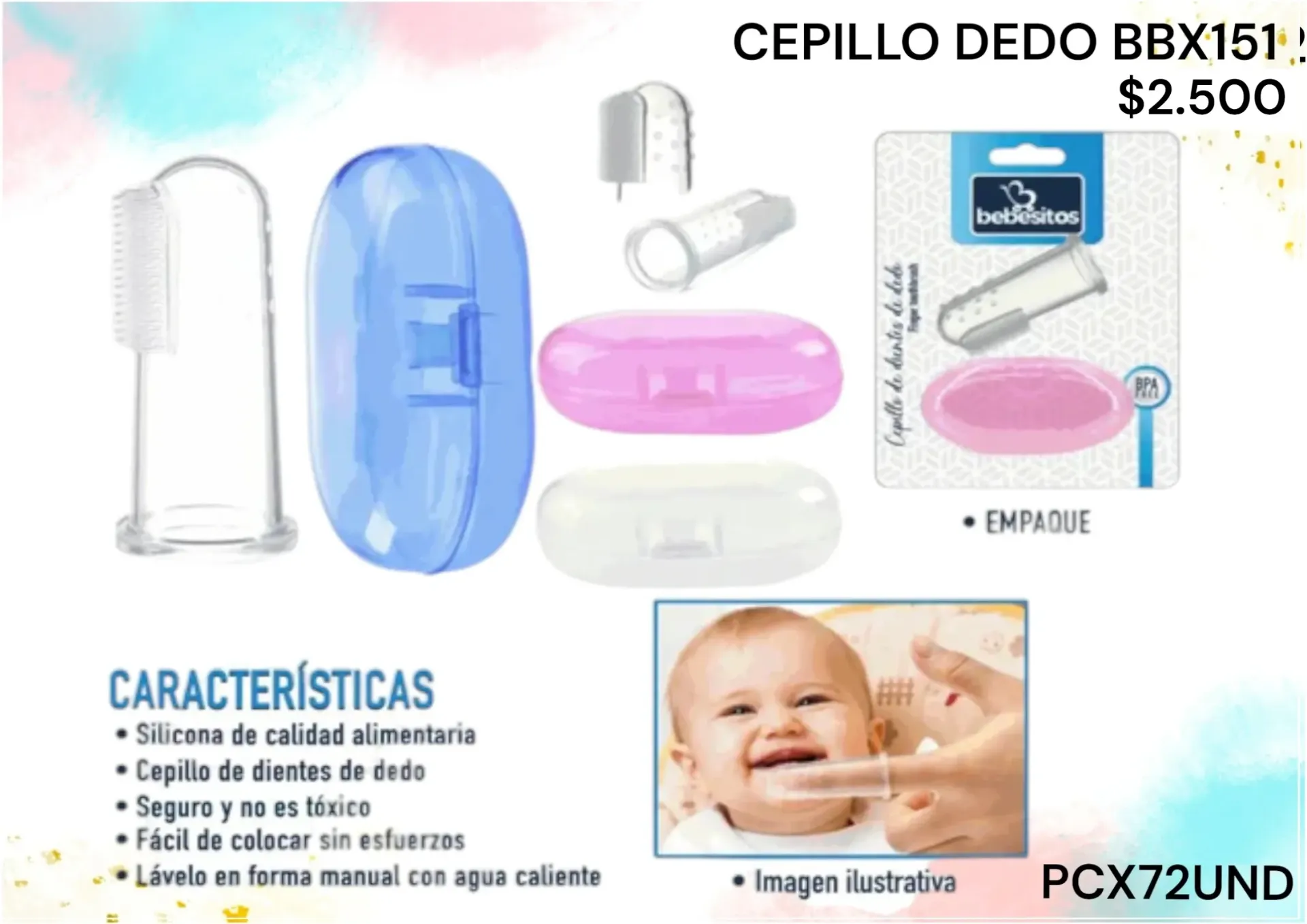 Cepillo Dedo Bbx151 *72Und