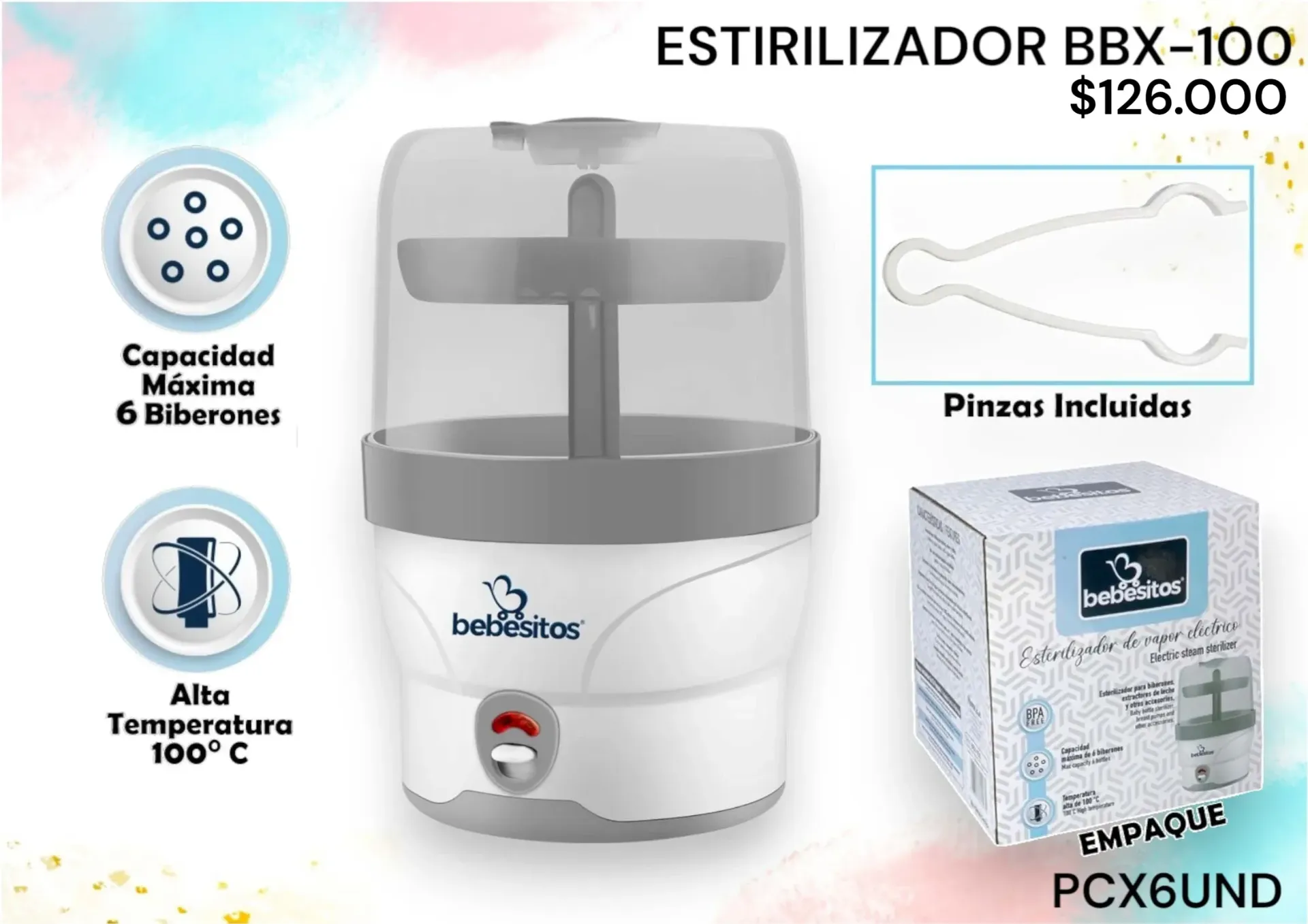 Esterilizador Bbx100 *6Und