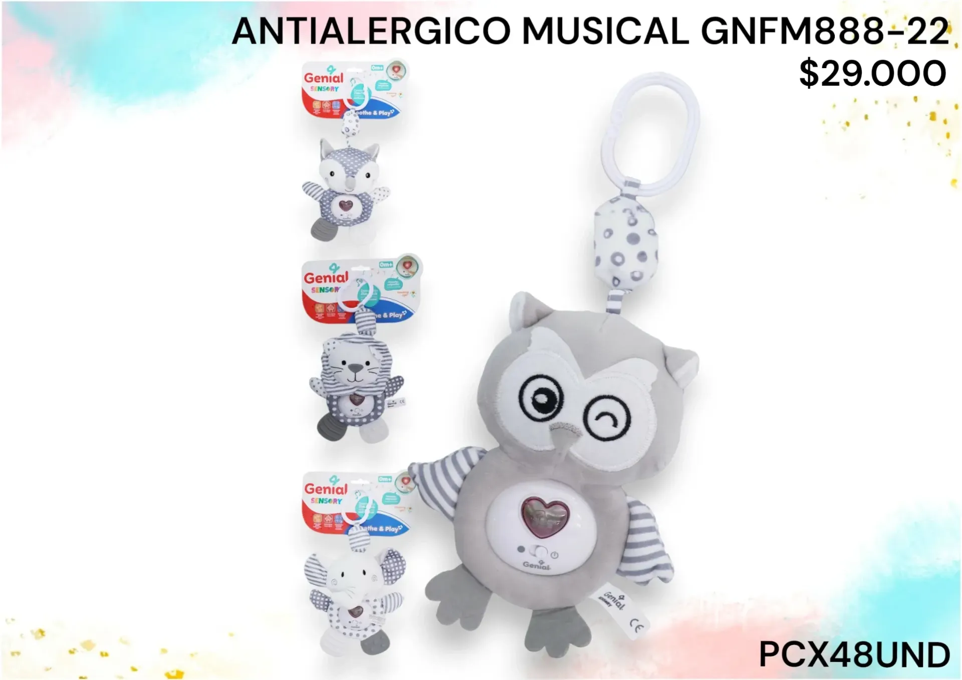 Antialergico+Rascaencias Gnfm888-22 Pcx48Und