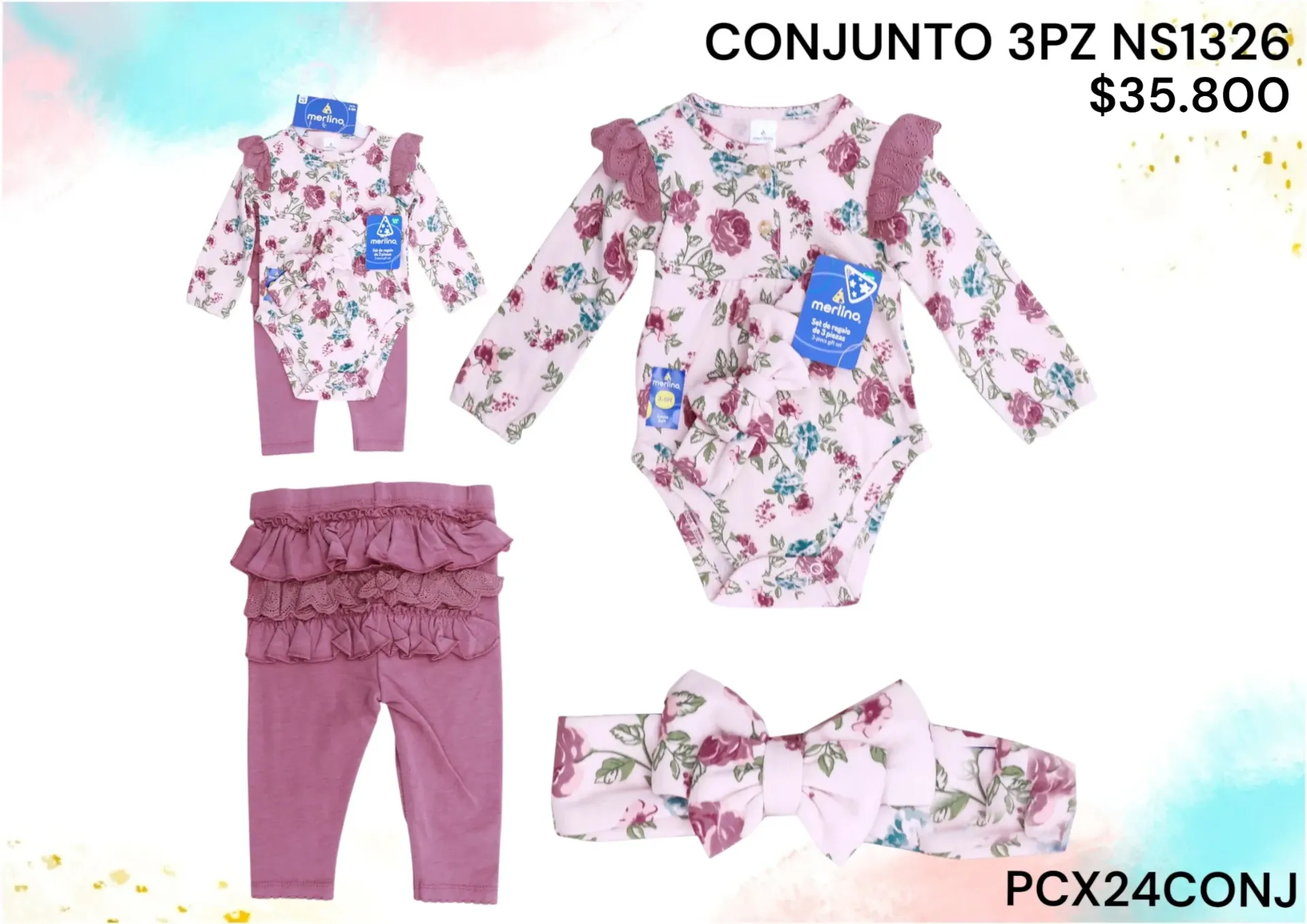 Conjunto 3Pz Ns1326 Pcx24Set