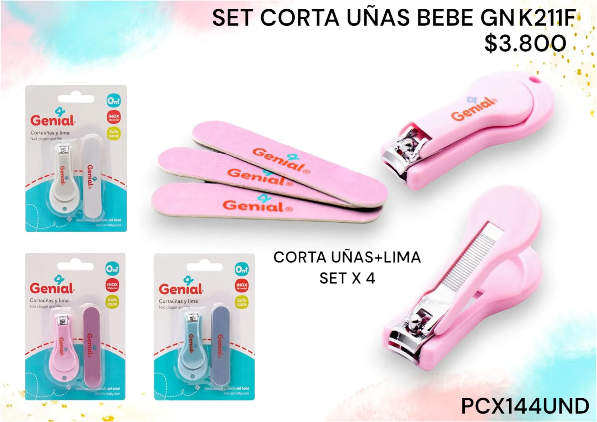 Cortauñas Gnk211F*144Und