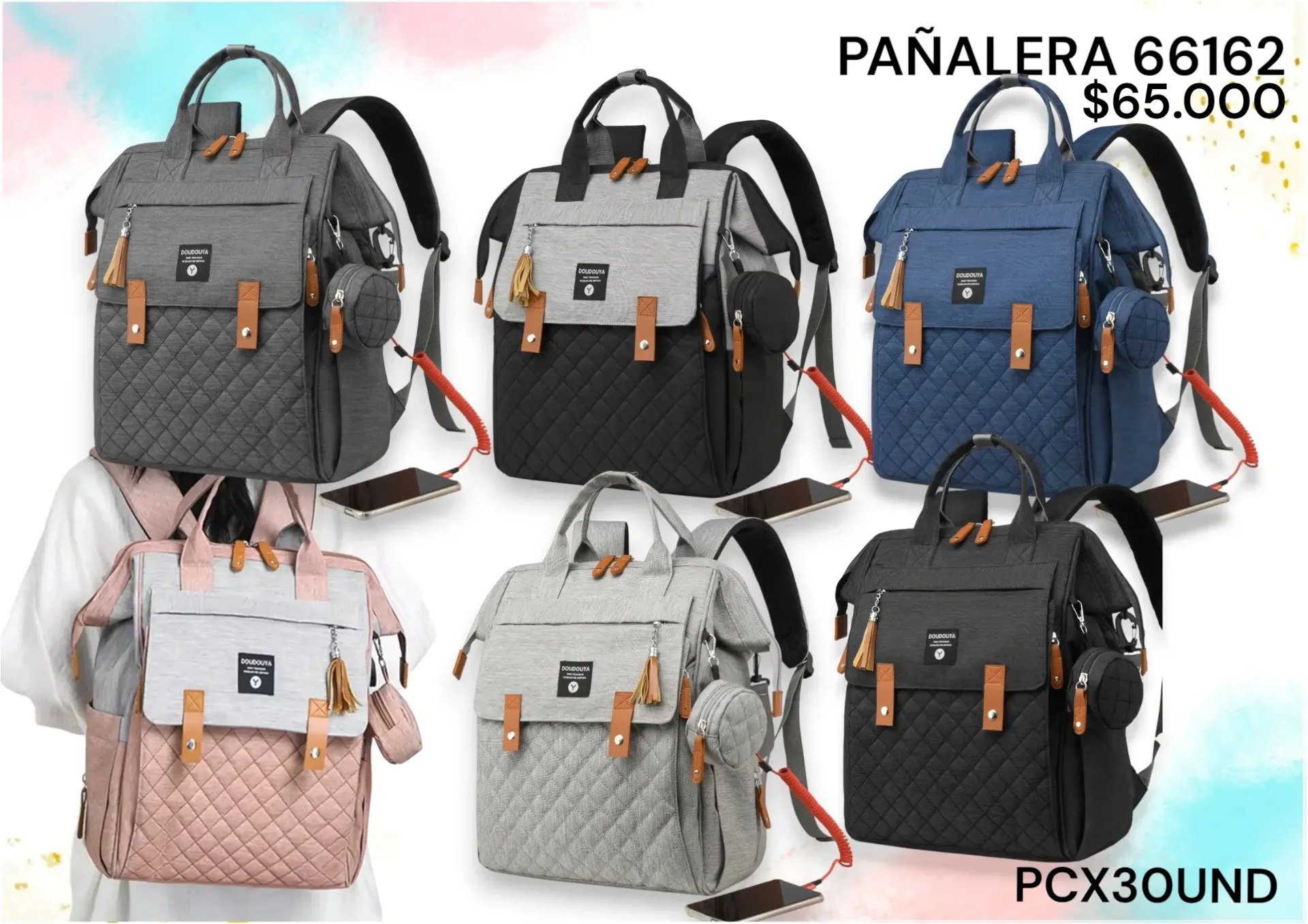 Pañalera 66162 Pcx30Und Surtido