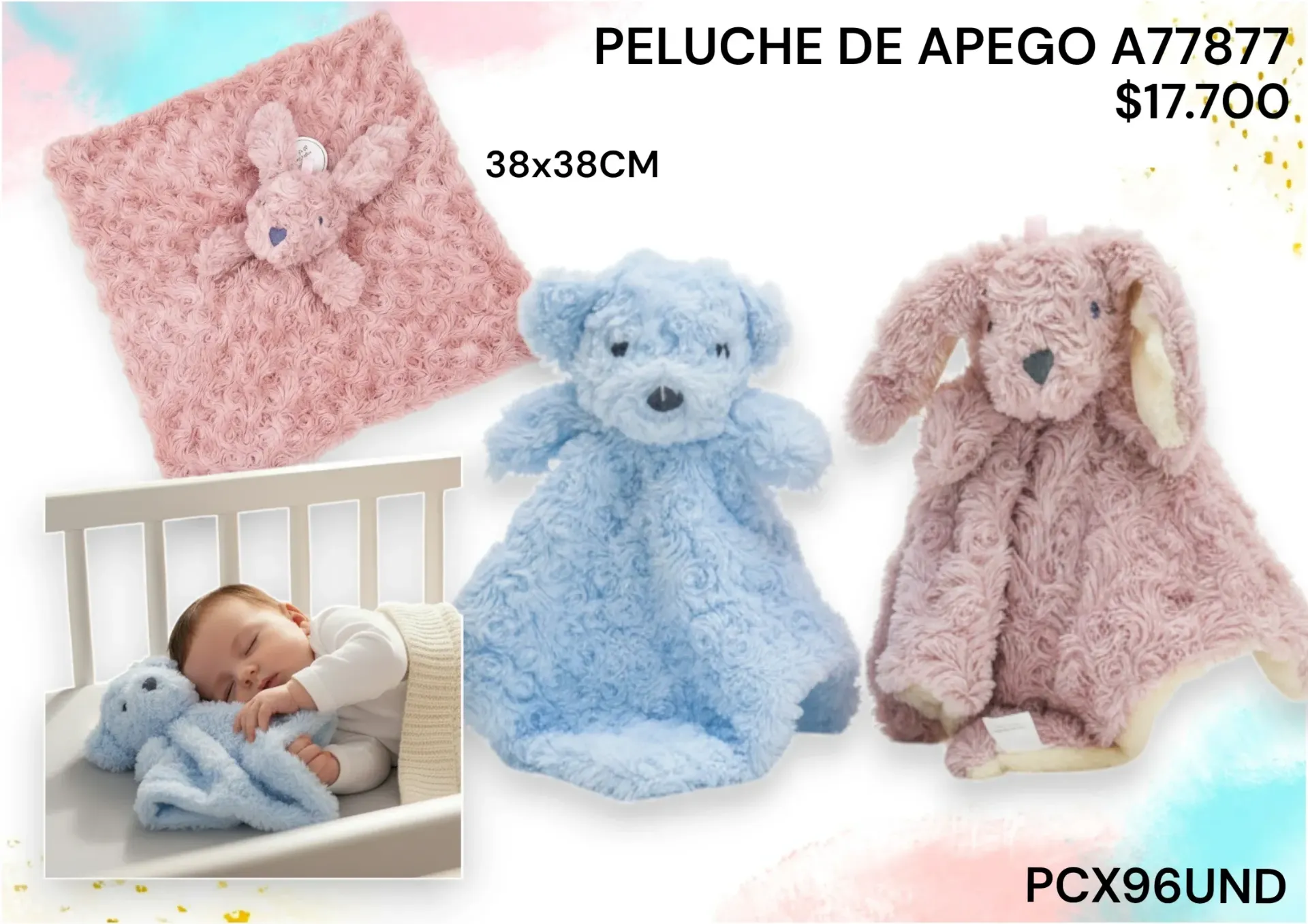 Peluche De Apego A77877 Pcx96Und