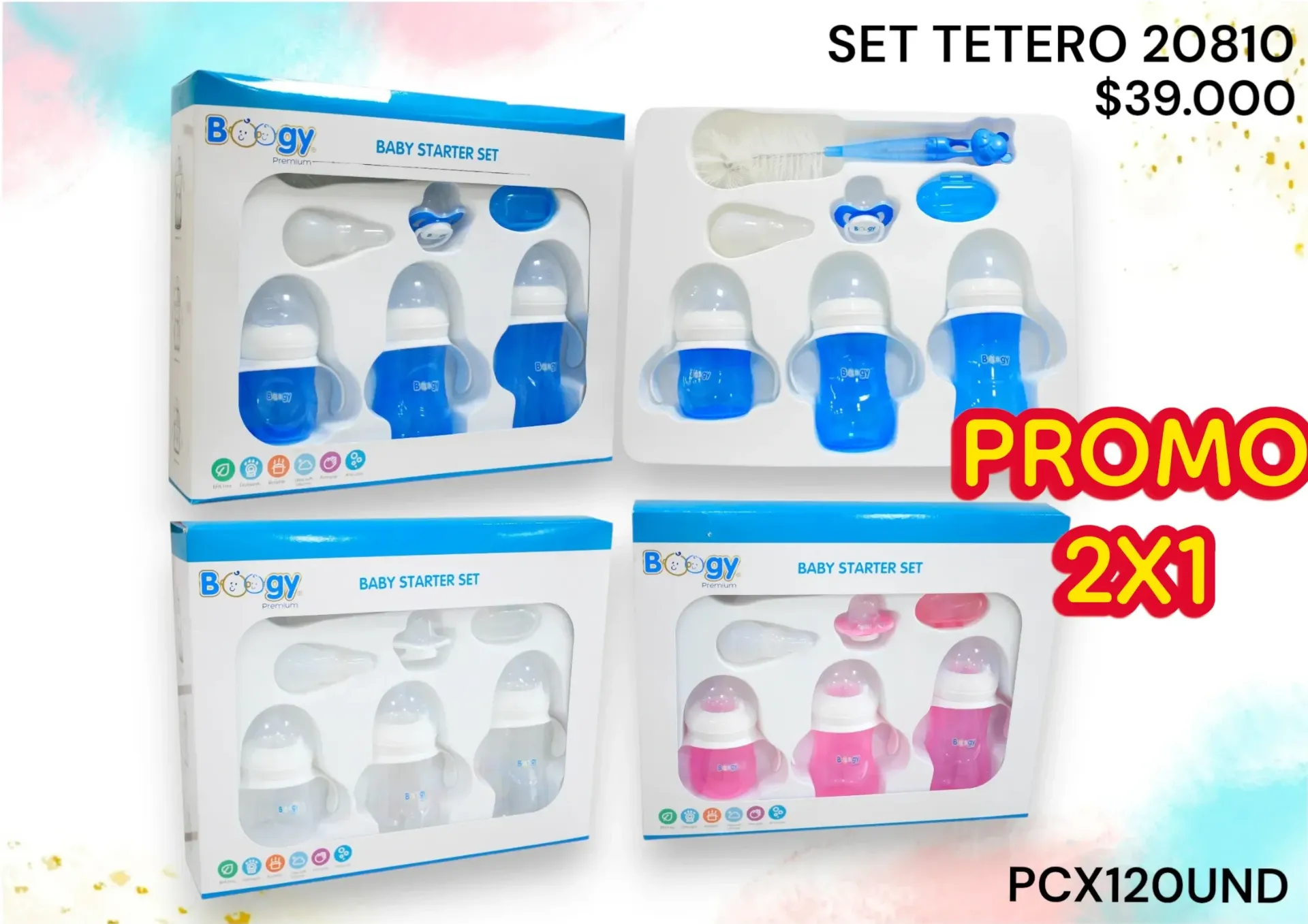 Set Tetero 20810 Promo 2X1  *120Und