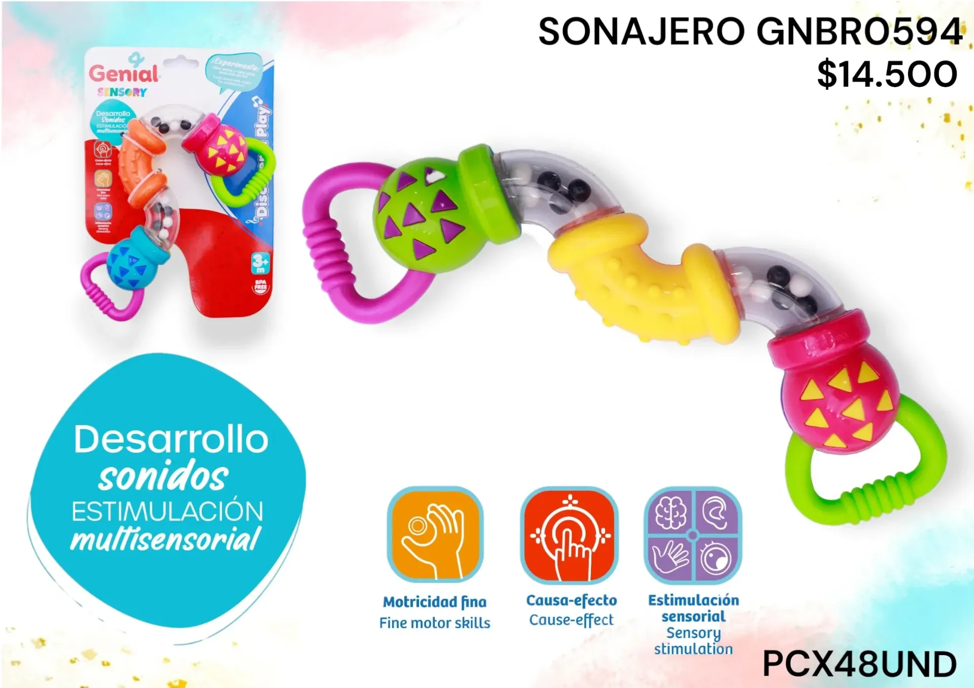 Sonajero Gnbr0594 Pcx48Und