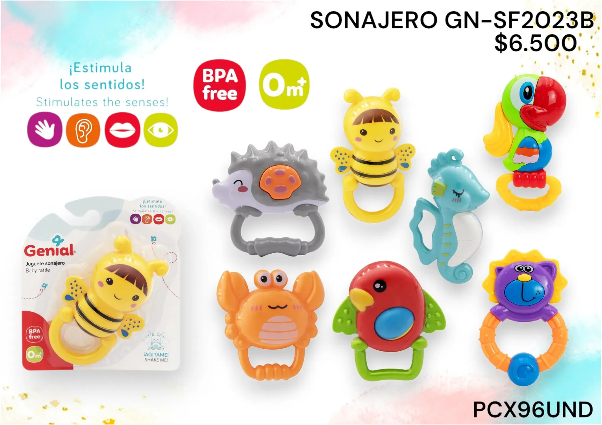 Sonajero Gnsf2023B *96Und