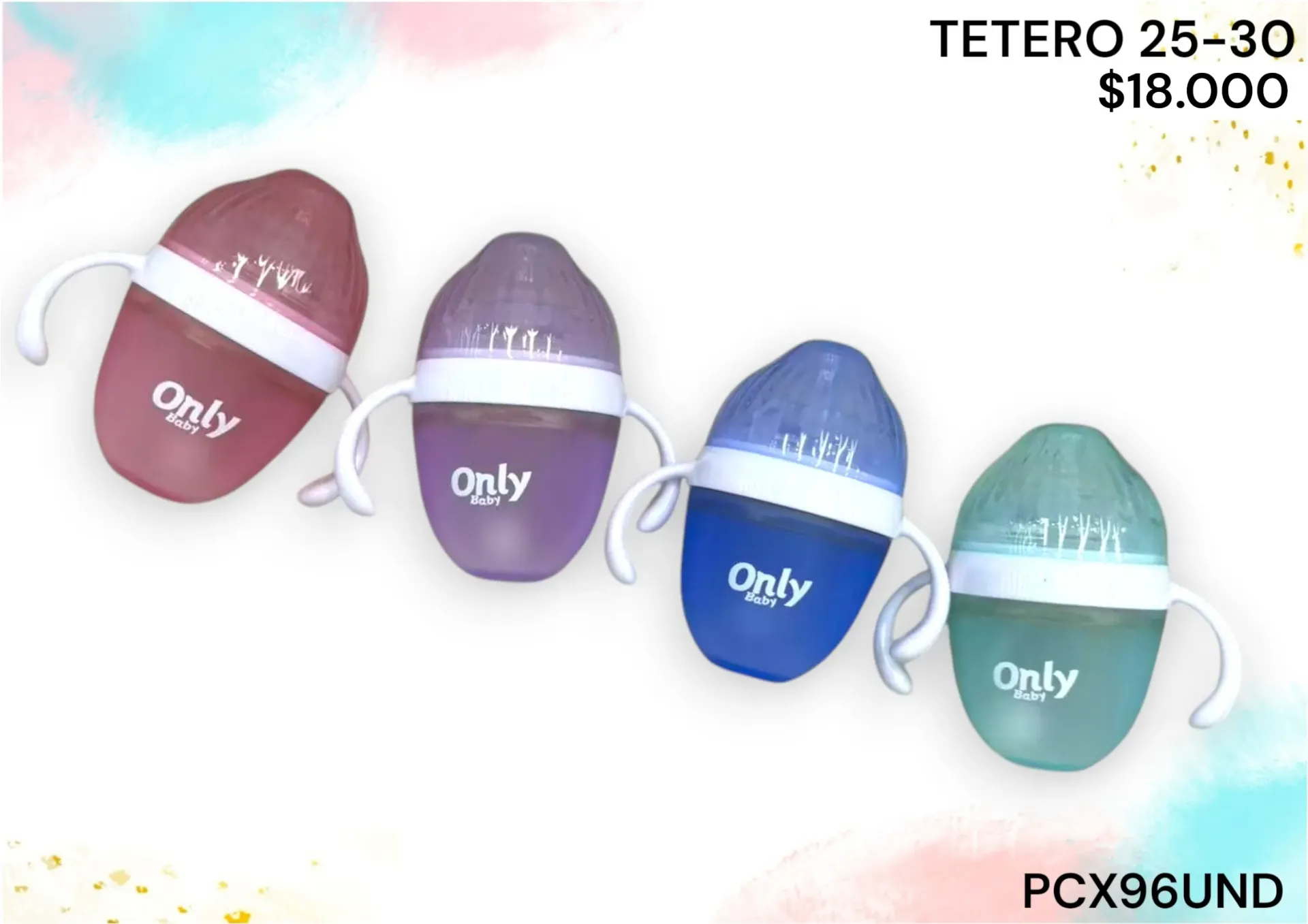 Tetero 25-30 De Silicona Pcx96Und