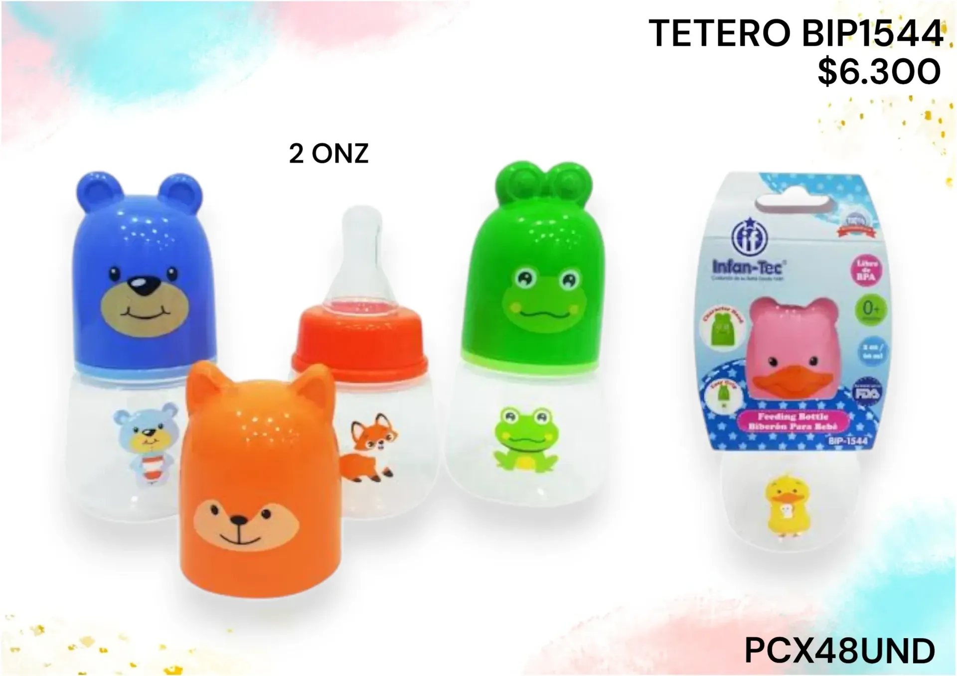 Tetero Bip1544 2Onz Pcx48Und