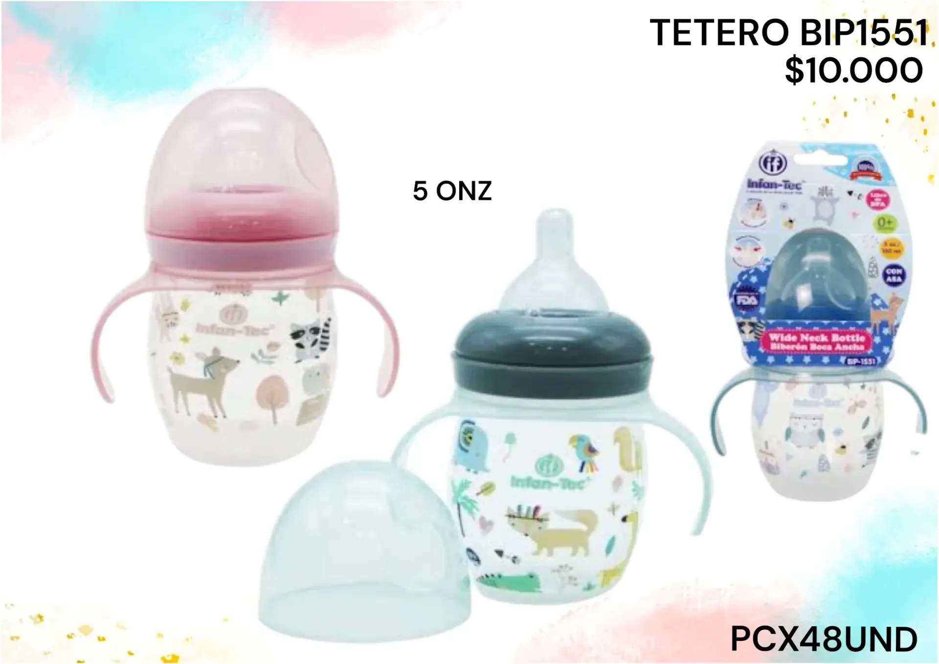 Tetero Bip1551 5Onz Pcx48Und