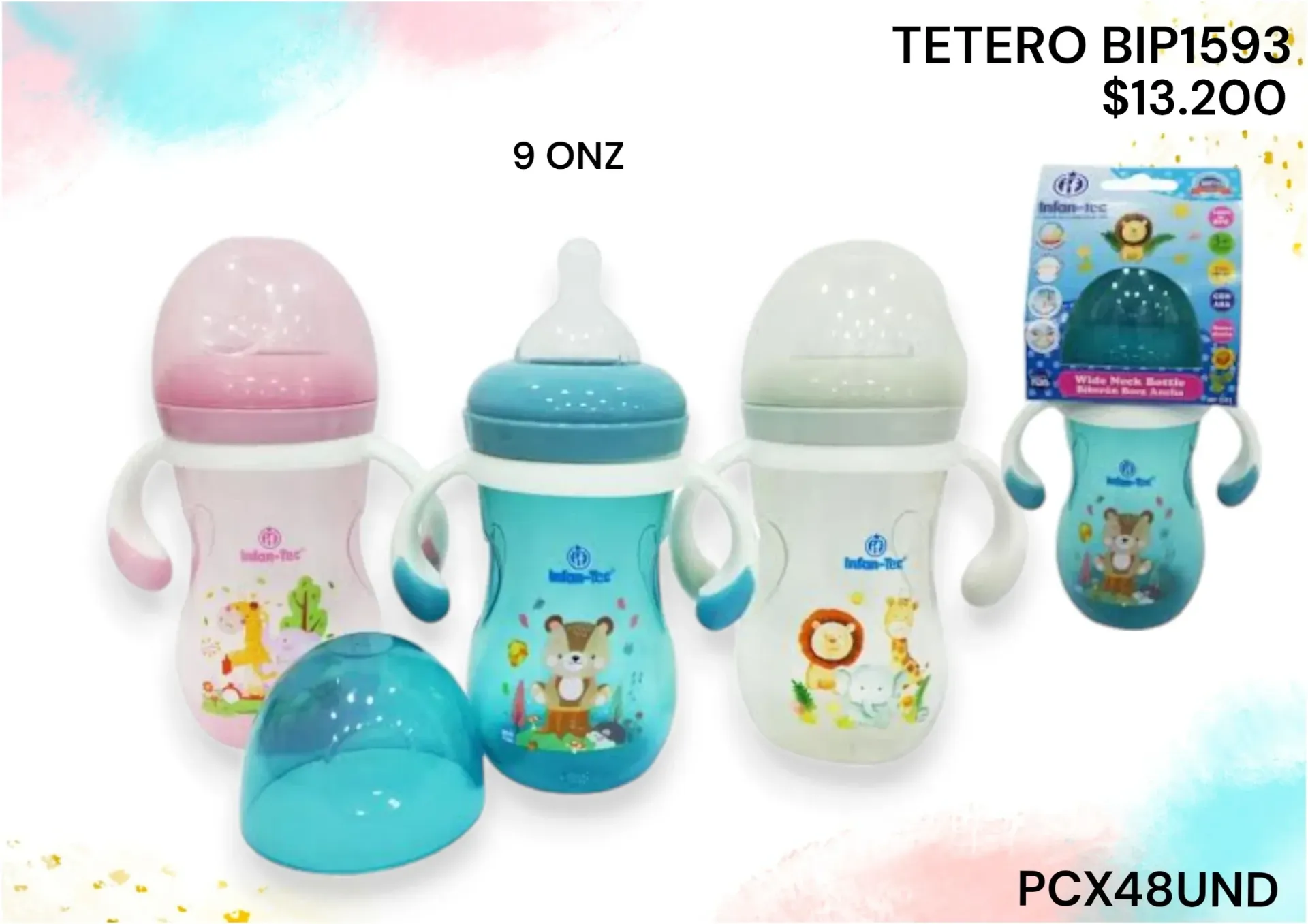 Tetero Bip1593 9Onz Pcx48Und