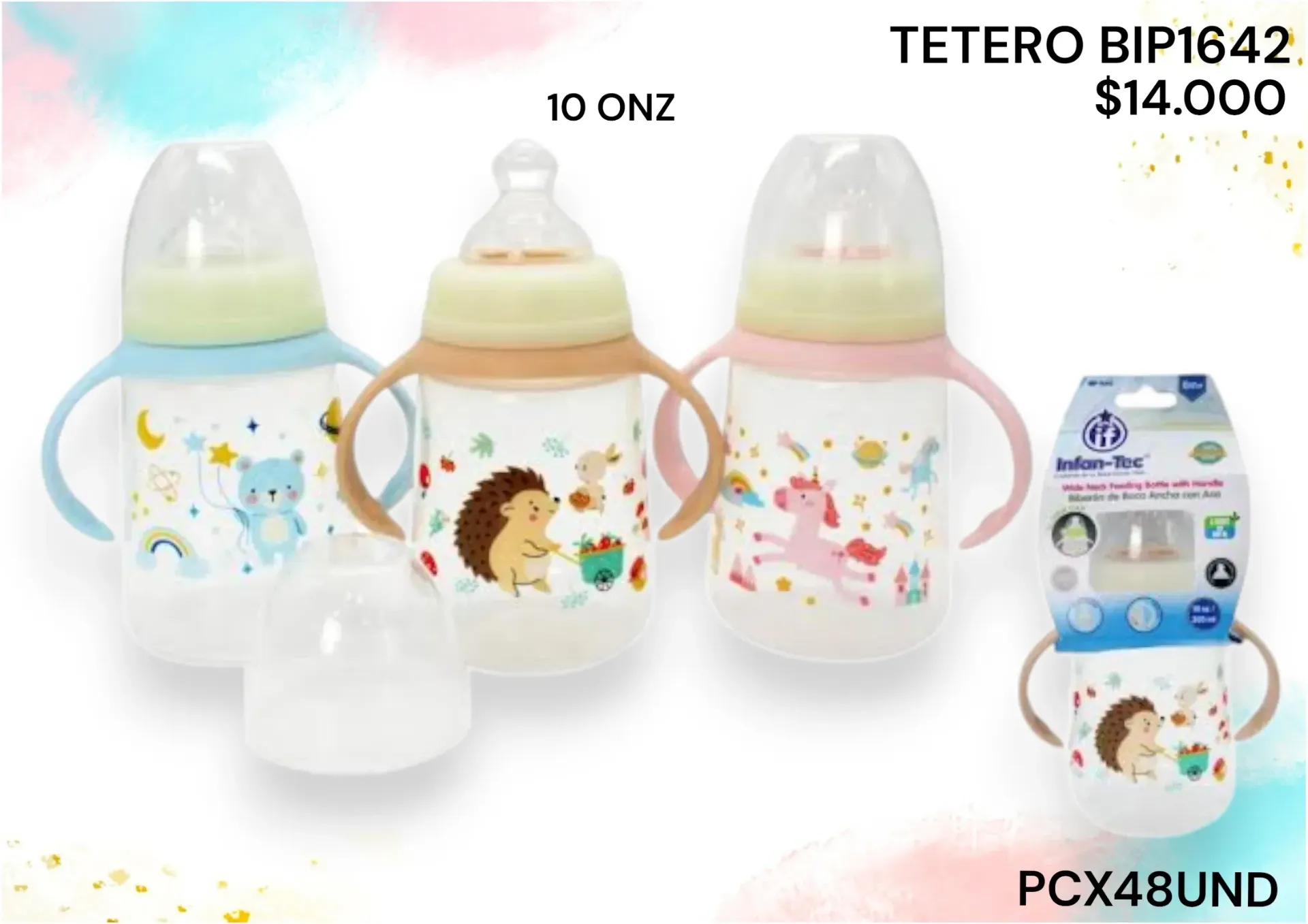 Tetero Bip1642 10Onz Pcx48Und