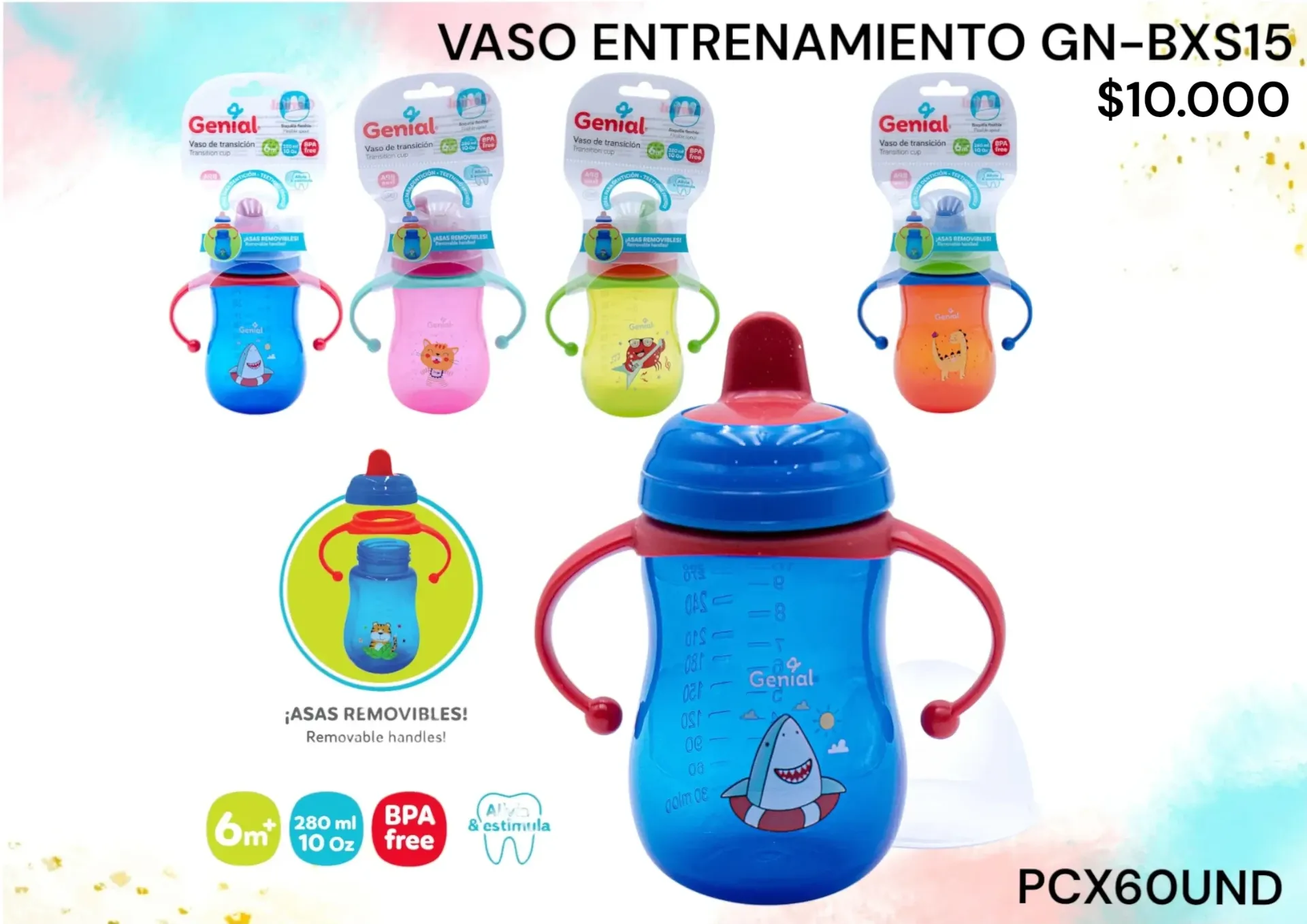 Vaso Gnbxs15 Pcx60Und