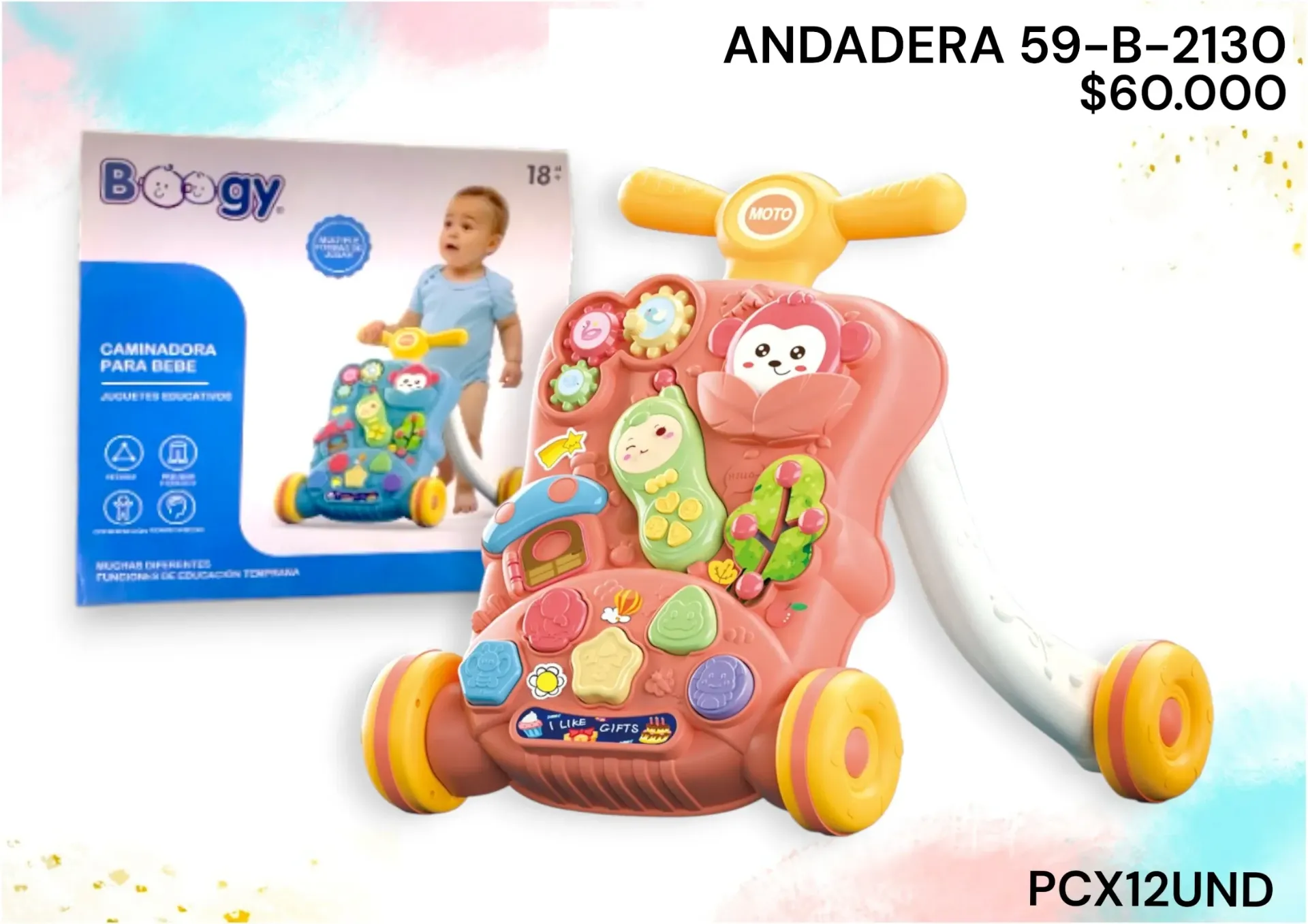 Andadera 59-B-2130*12Und