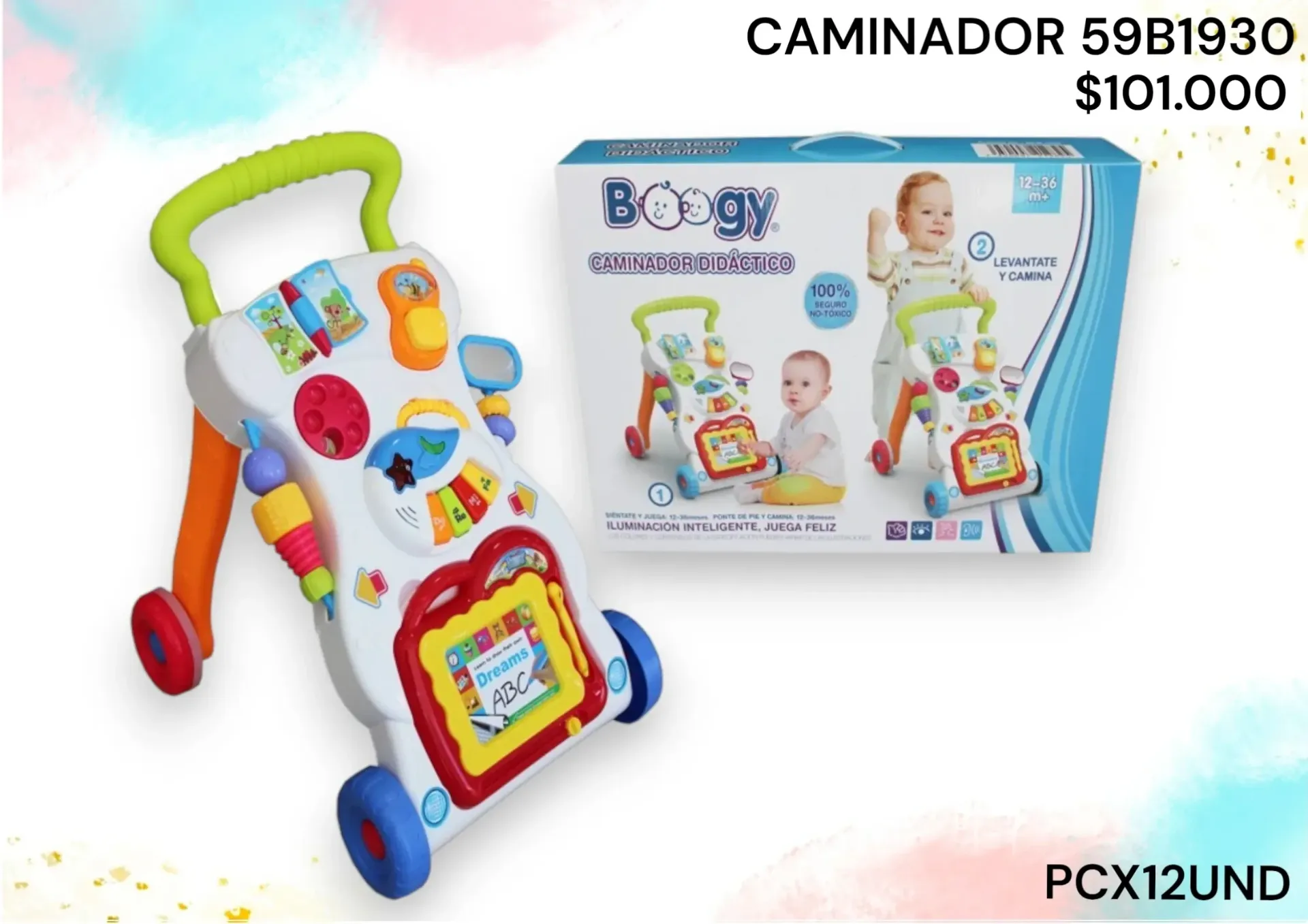 Andadera Musical 59B1930 Pcx12Und