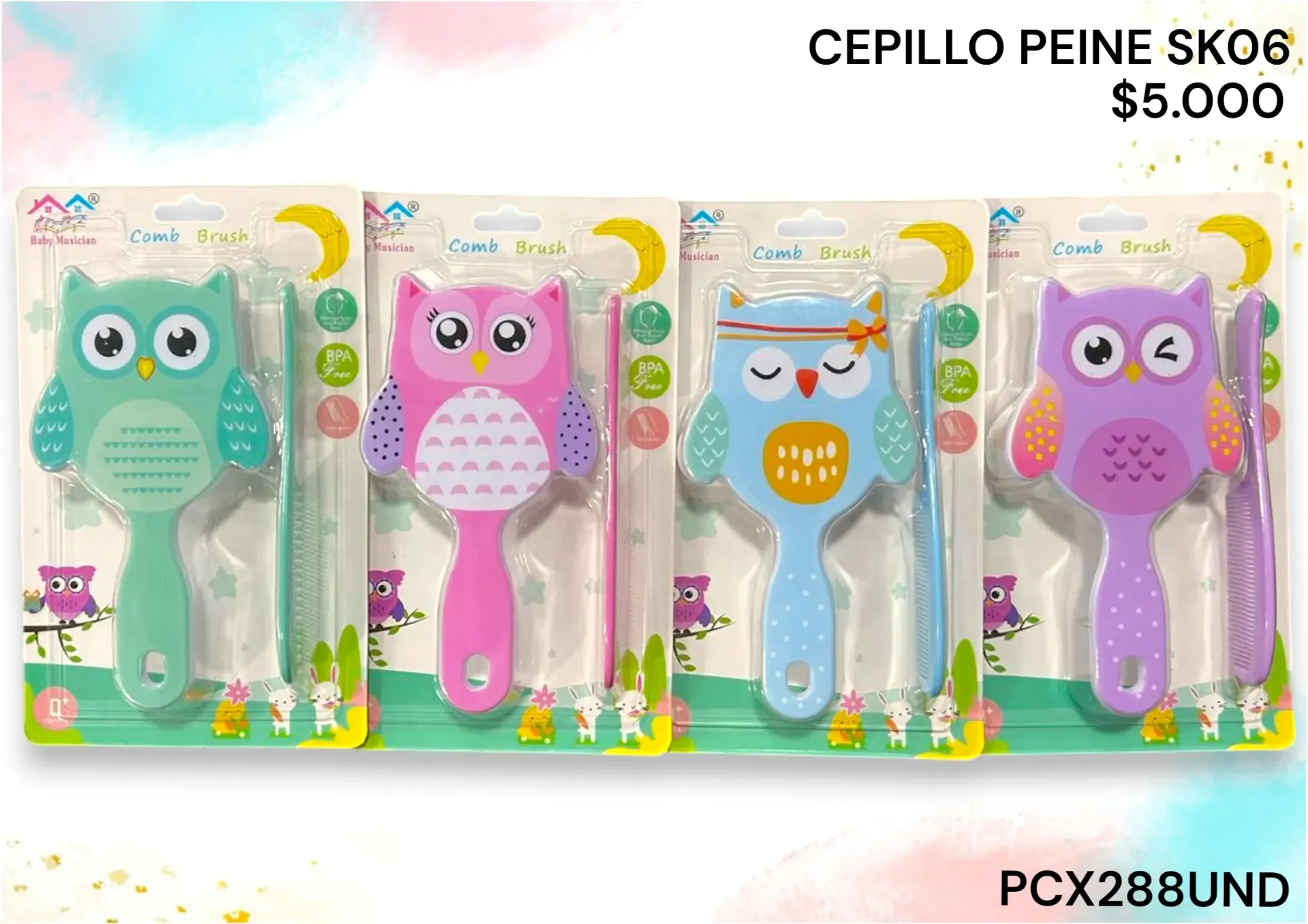 Cepillo Peine Sk06 *288Und