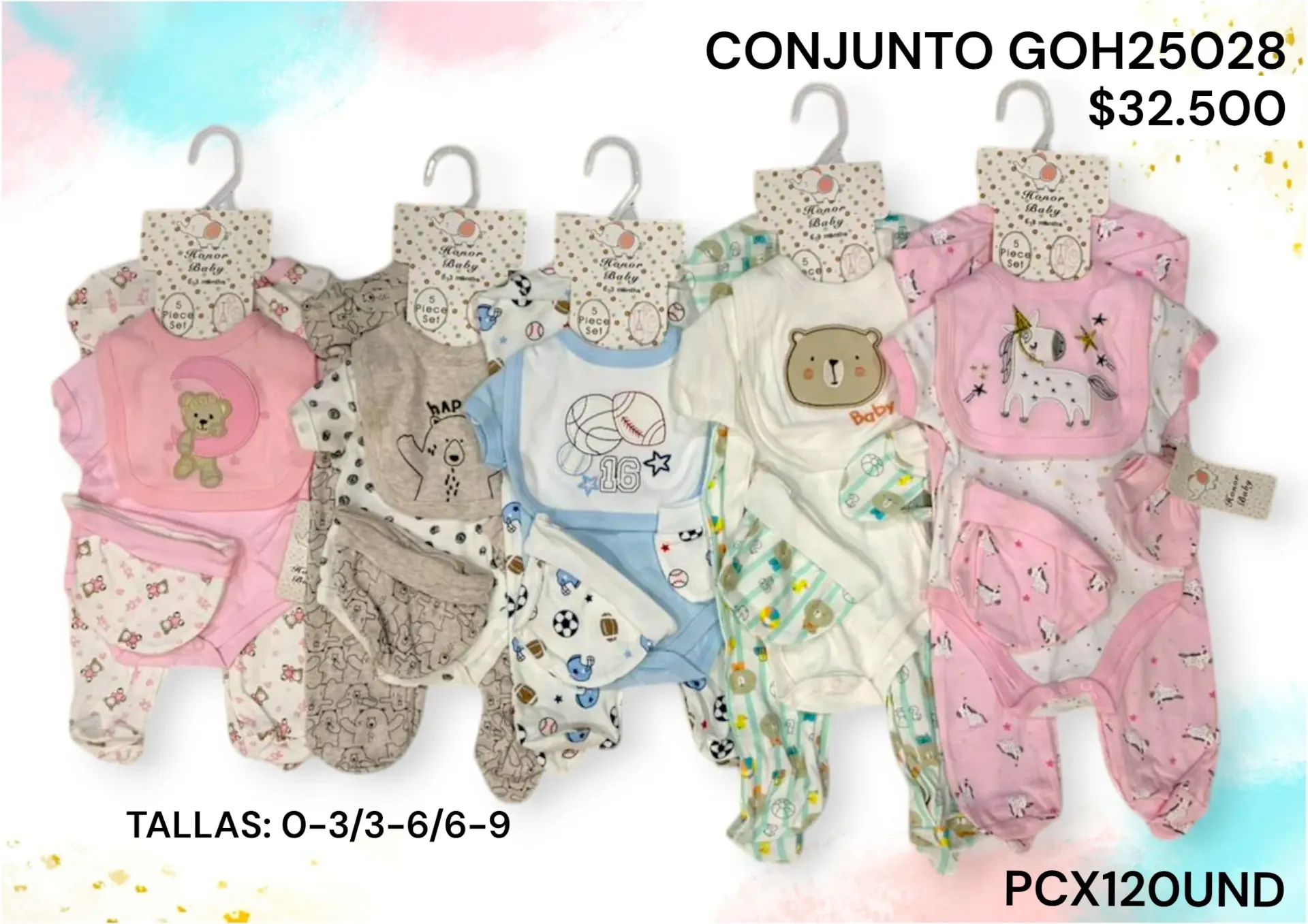 Conjunto Goh25028 Pcx120Und