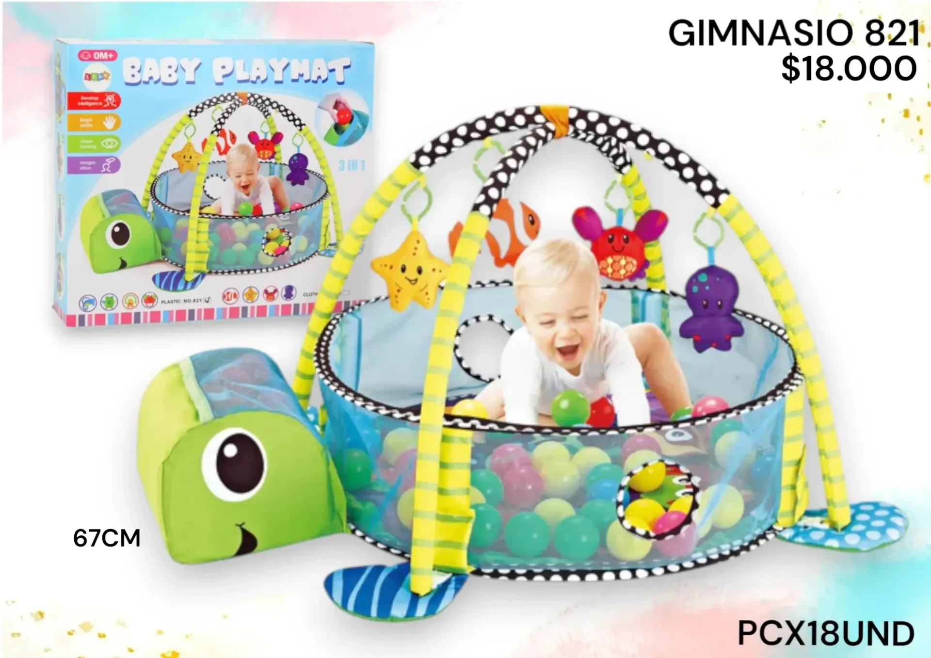 Gimnasio De Pelotas 821 Pcx18Und