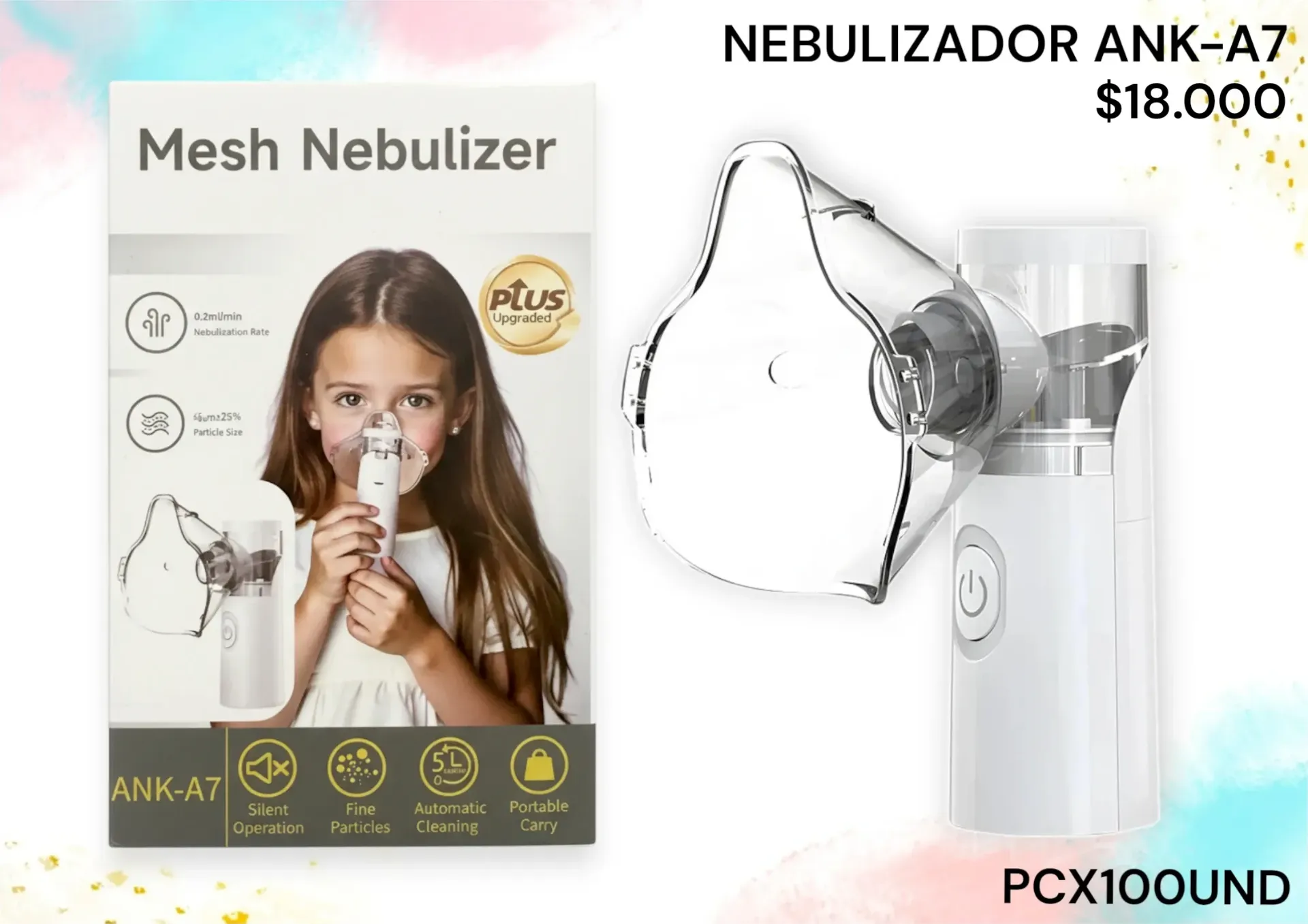 Nebulizador Ank-A7 Pcx100Und