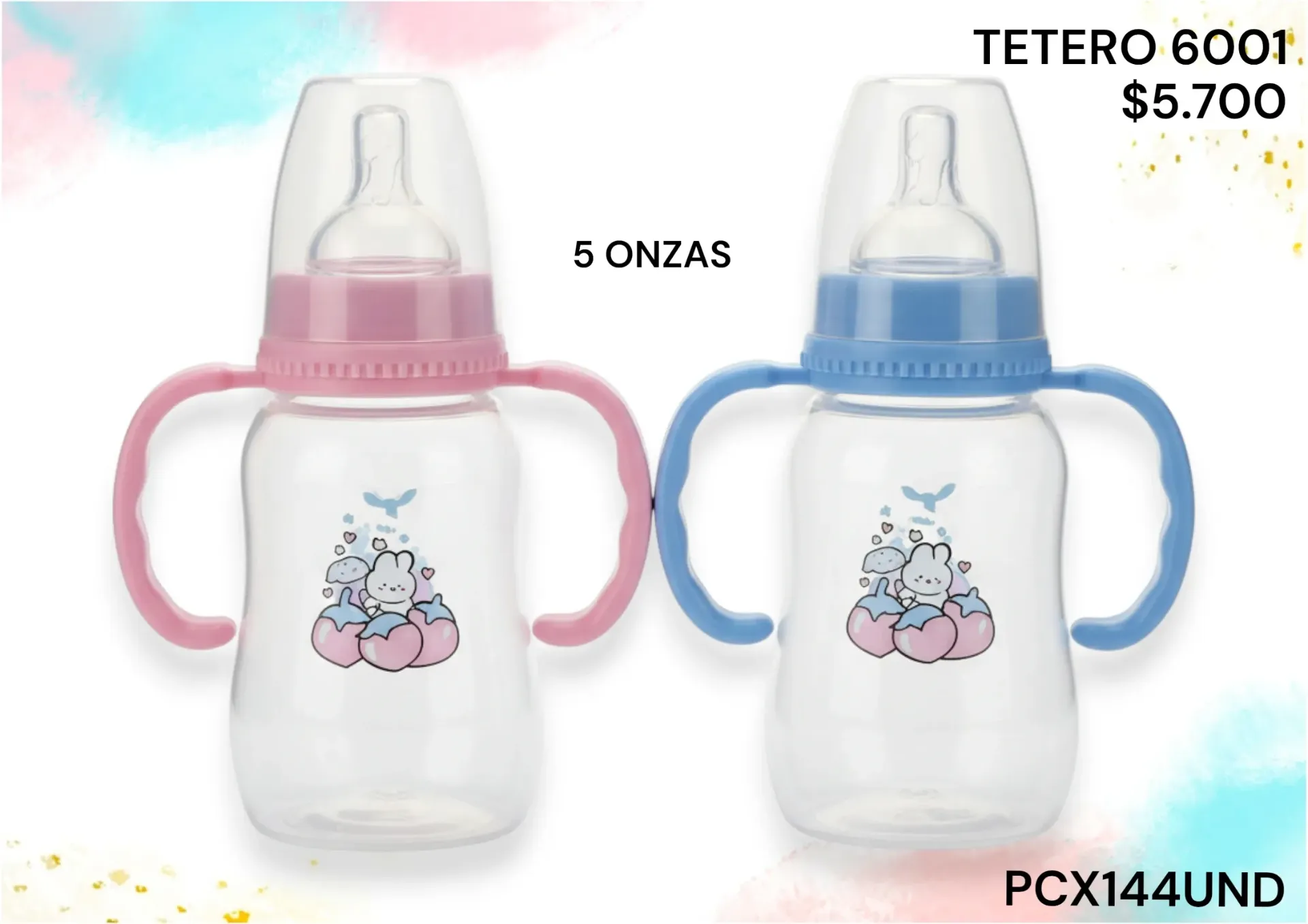 Tetero 6001 5Onz Pcx144Und