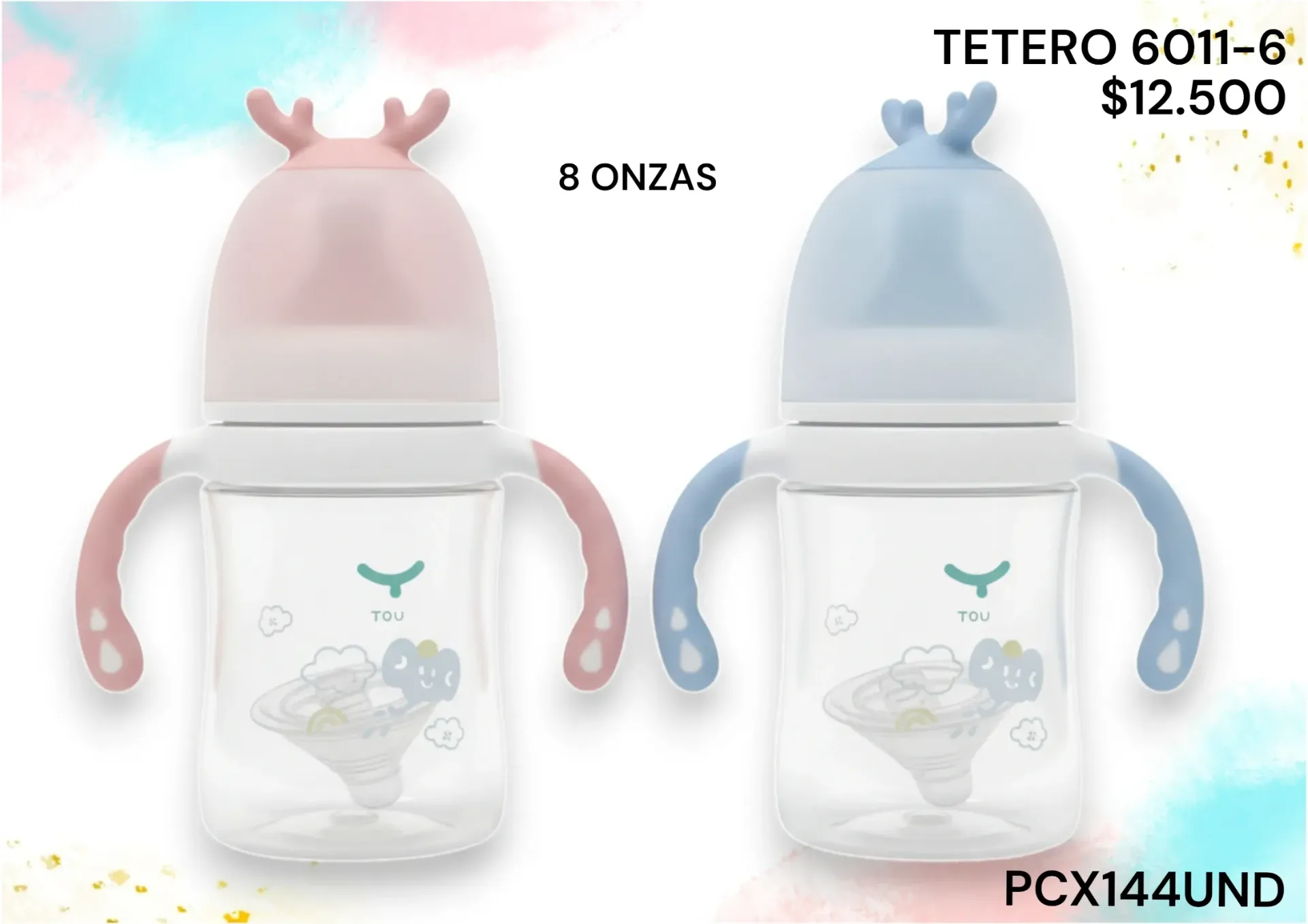 Tetero 6011-6 8Onz Pcx144Und