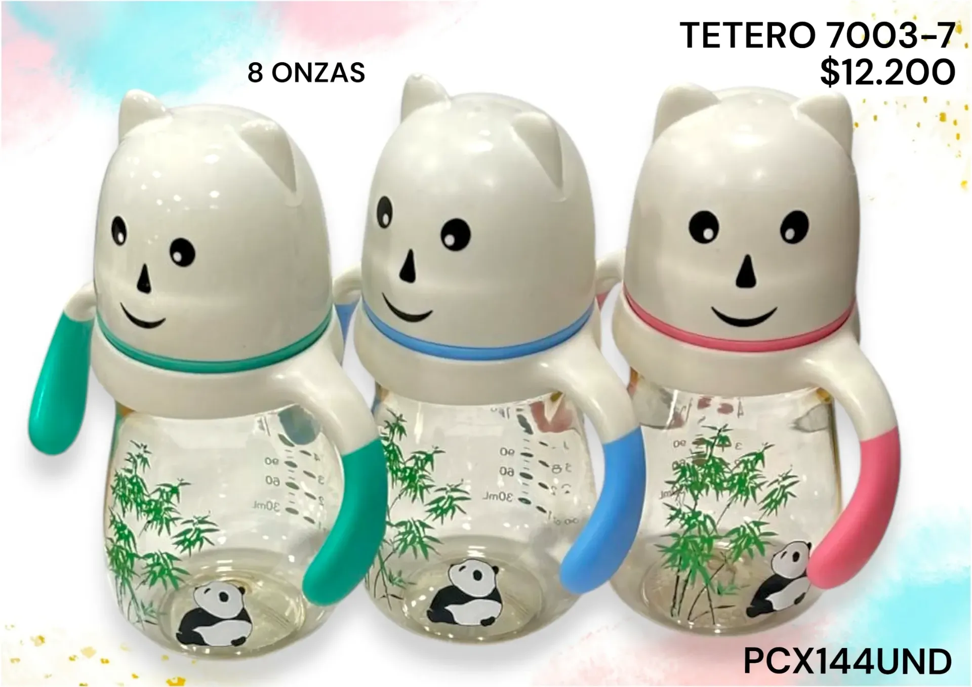 Tetero 7003-7 8Onz Pcx144Und