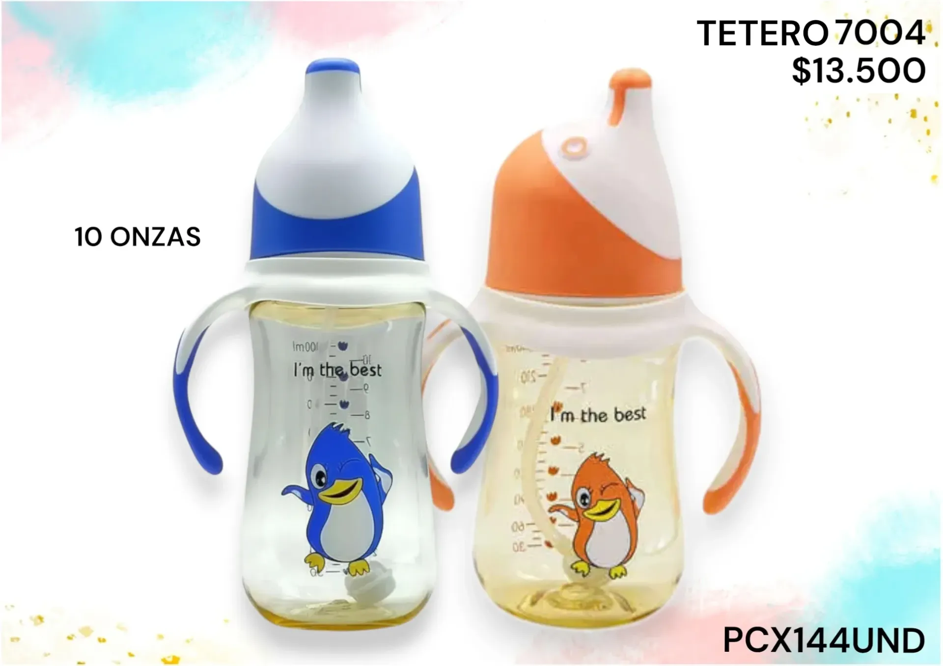 Tetero 7004 10Onz Pcx144Und