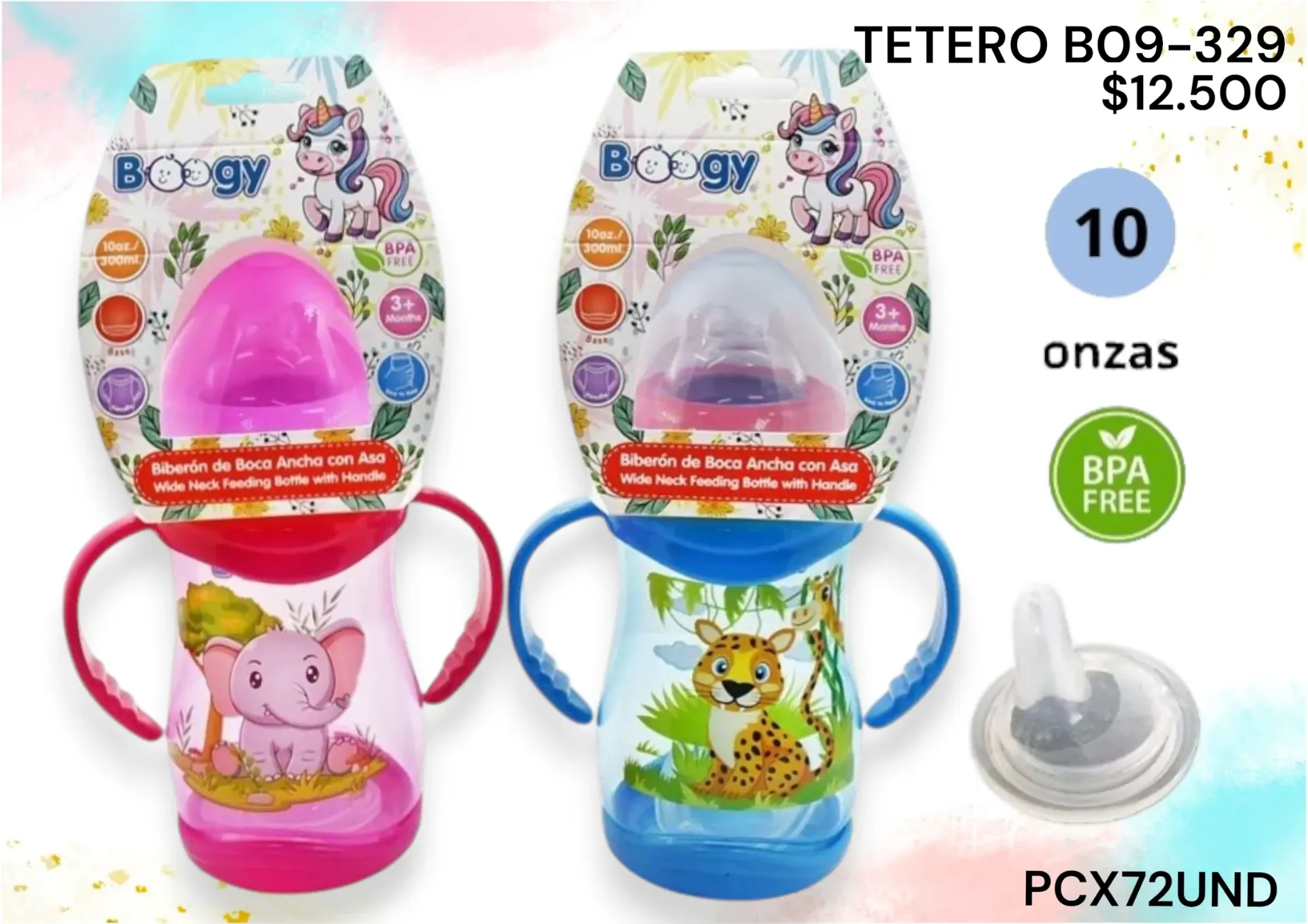 Tetero B10-329 10Onz Pcx72Und