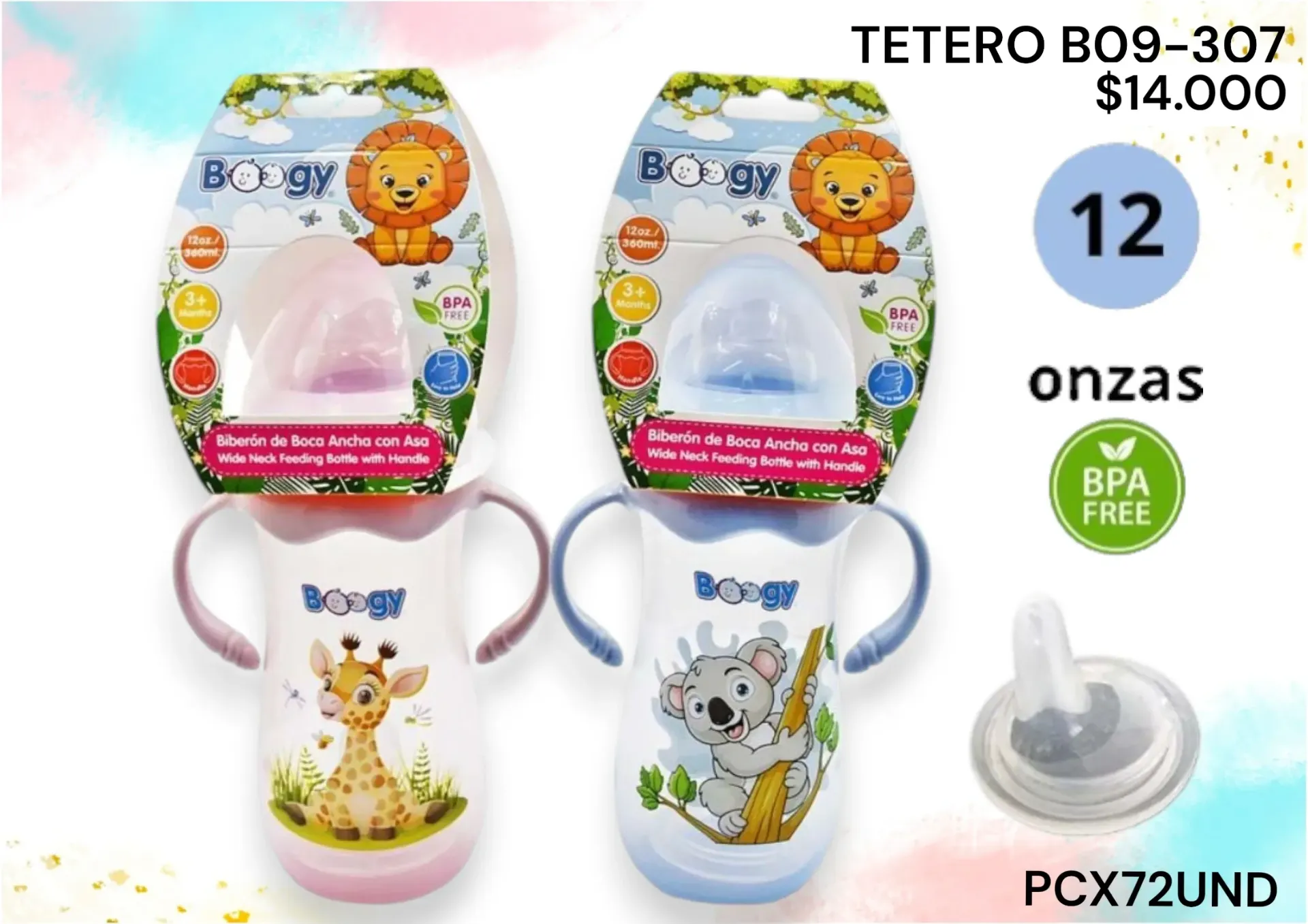 Tetero B12-307 Pcx72Und