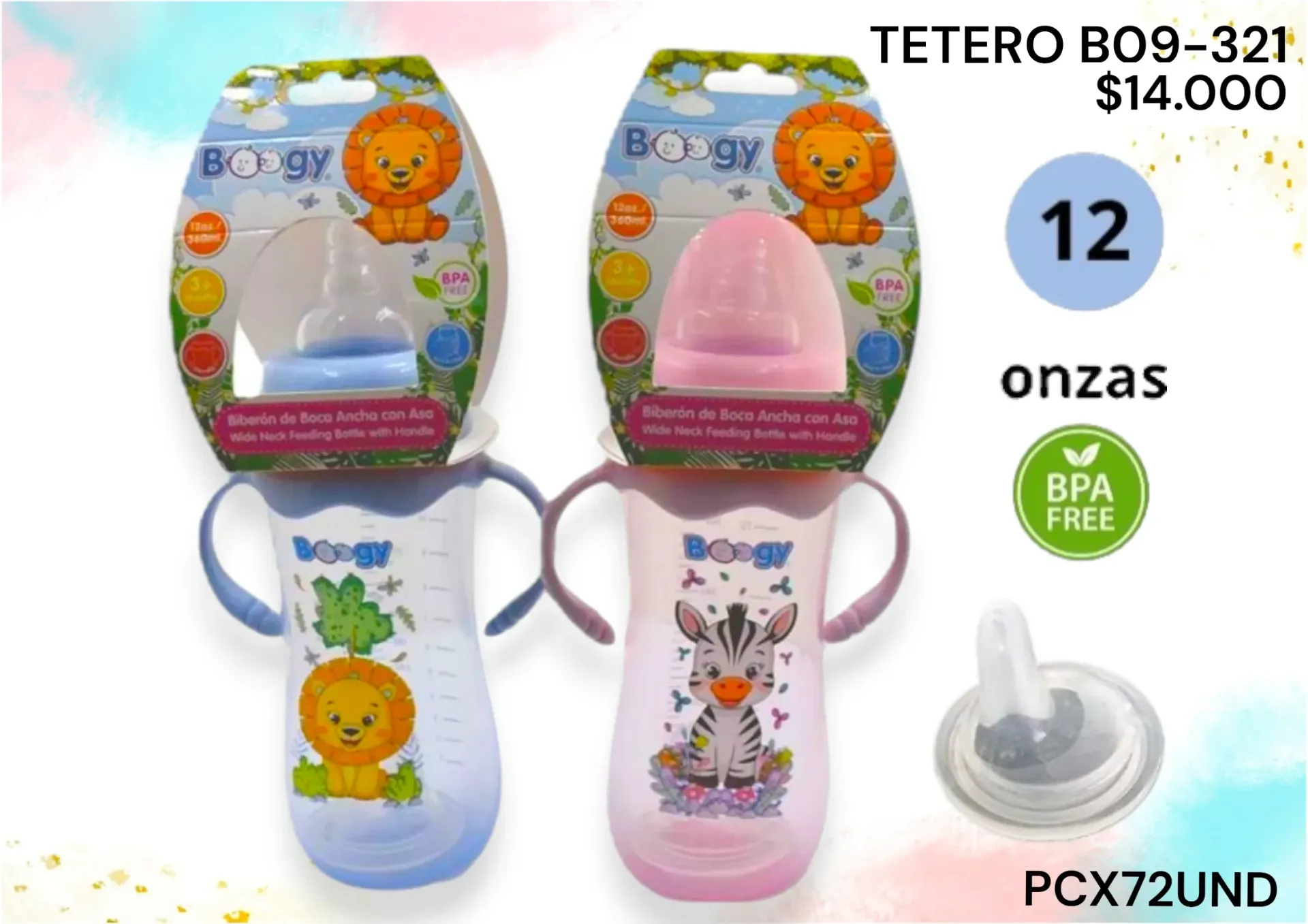 Tetero B12-321 Pcx72Und