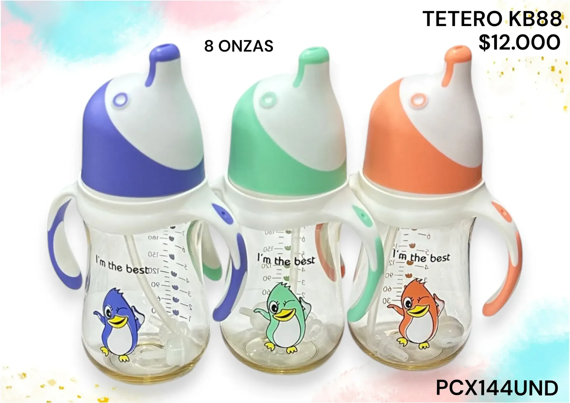 Tetero Kb88 8Onz Pcx144Und