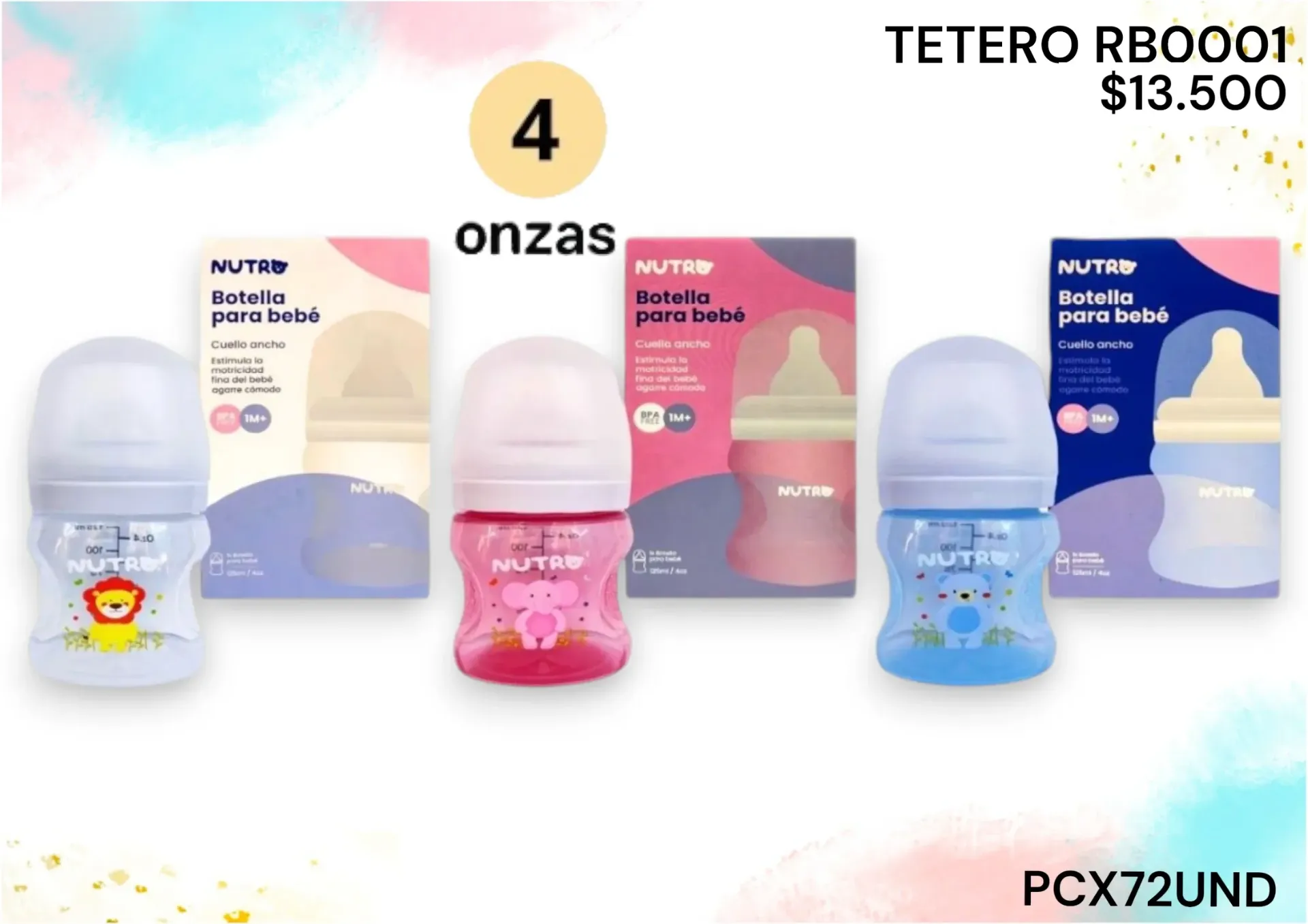 Tetero Rb0001 4Onz Pcx72Und