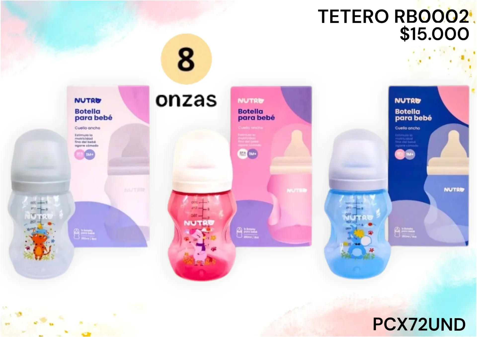 Tetero Rb0002 8Onz Pcx72Und