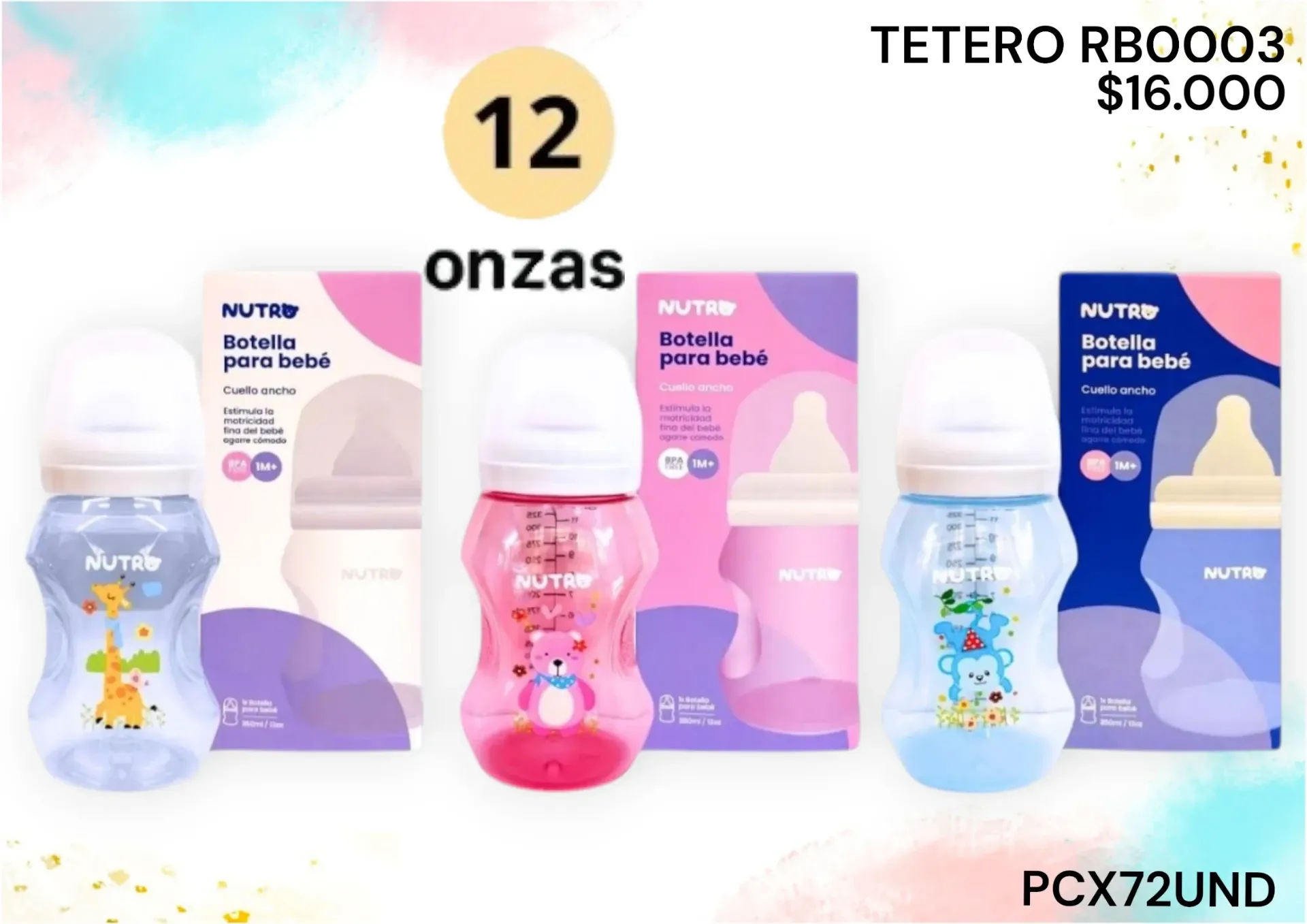 Tetero Rb0003 12Onz Pcx72Und