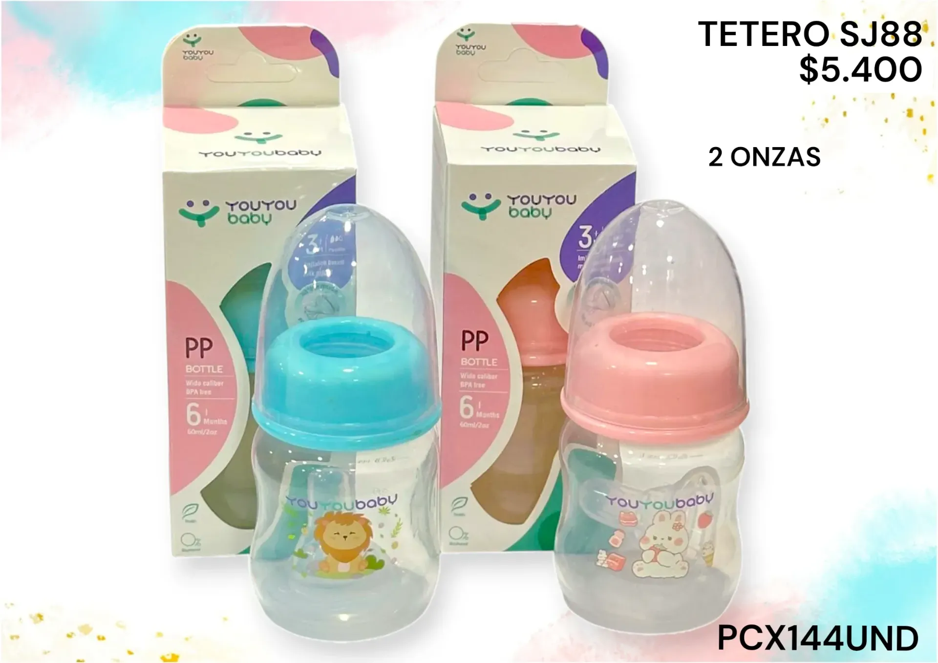 Tetero Sj88 3Onz Pcx144Und