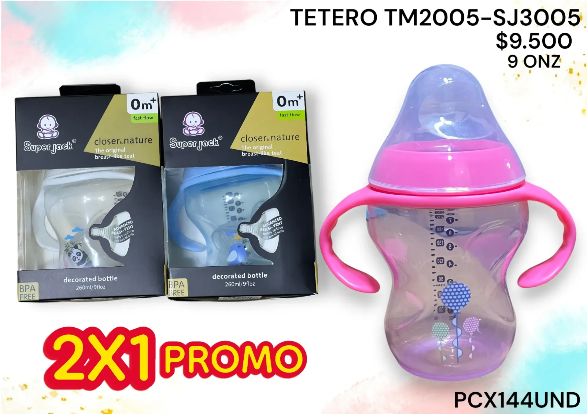 Tetero Tm2005-Sj3005 Promo 2X1 *144Und