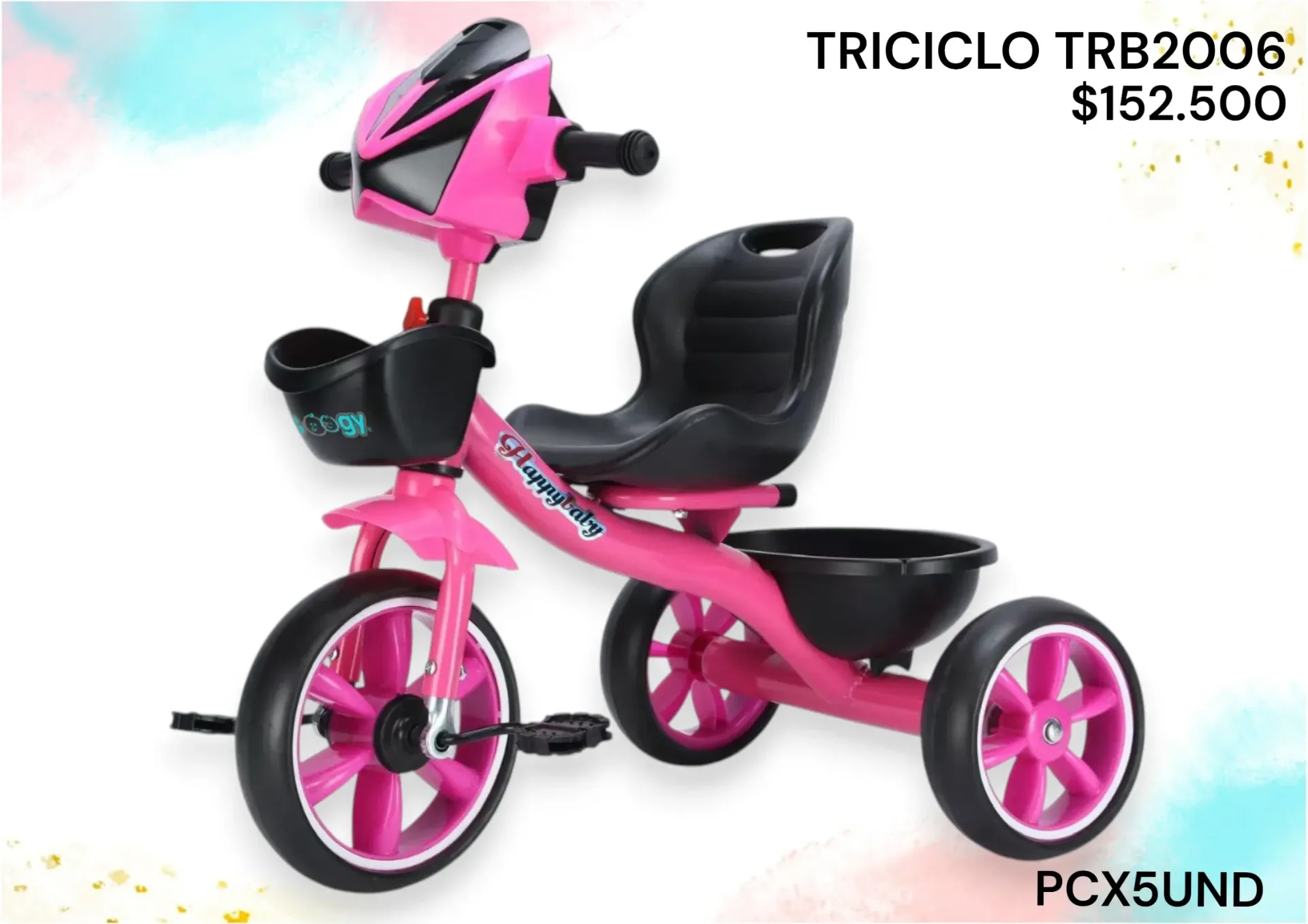 Triciclo Trb2007 Pcx5Und